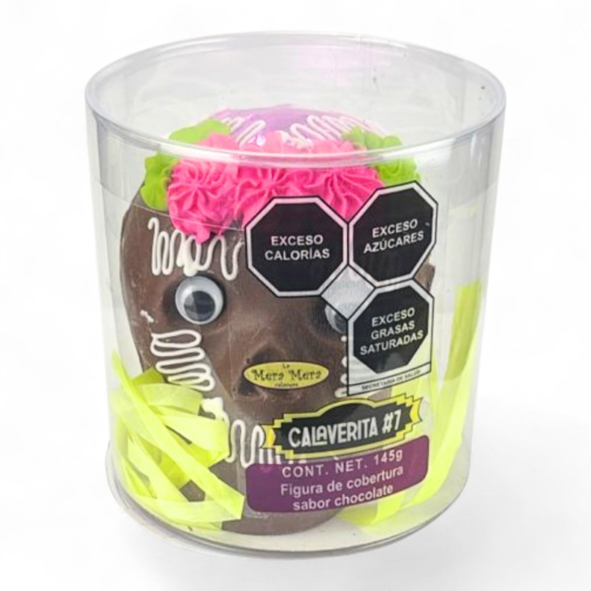 Calavera de chocolate #7i 1 pieza