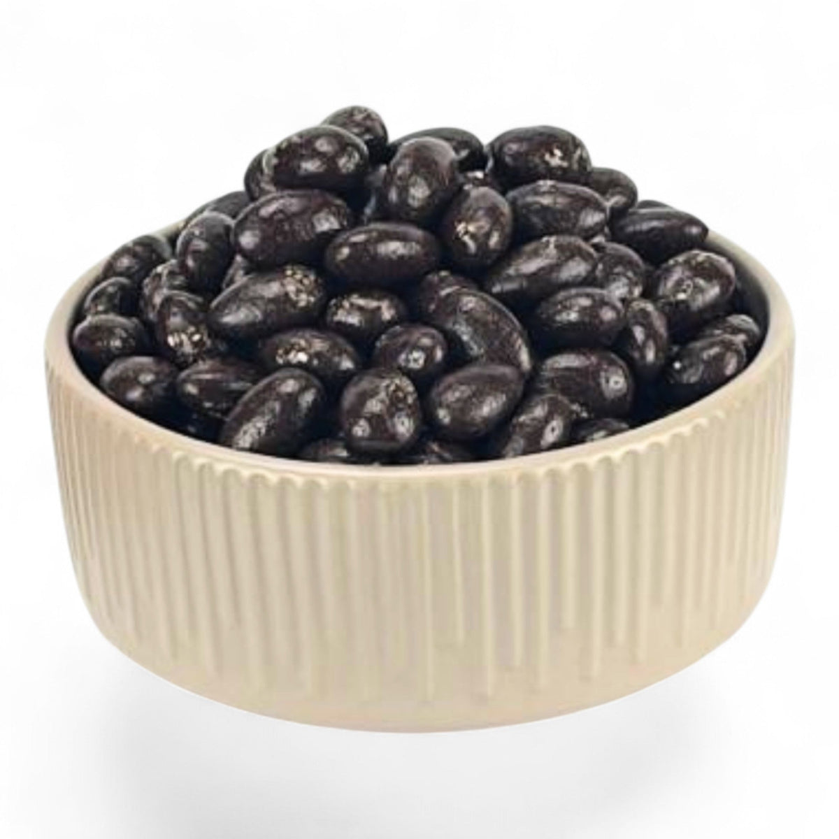 Almendra con chocolate Semiamargo con chía 1kg  Bolsa Transparente