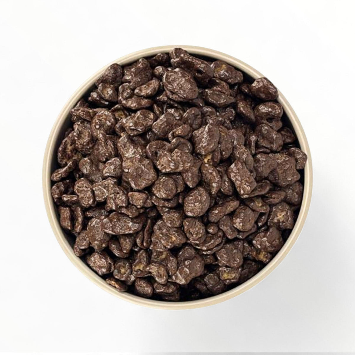 Hojuela con chocolate oscuro a granel 5kg