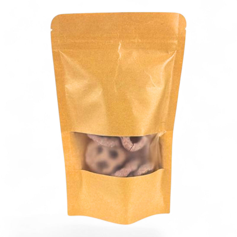 Pretzel con chocolate y frambuesa  100g Bolsa