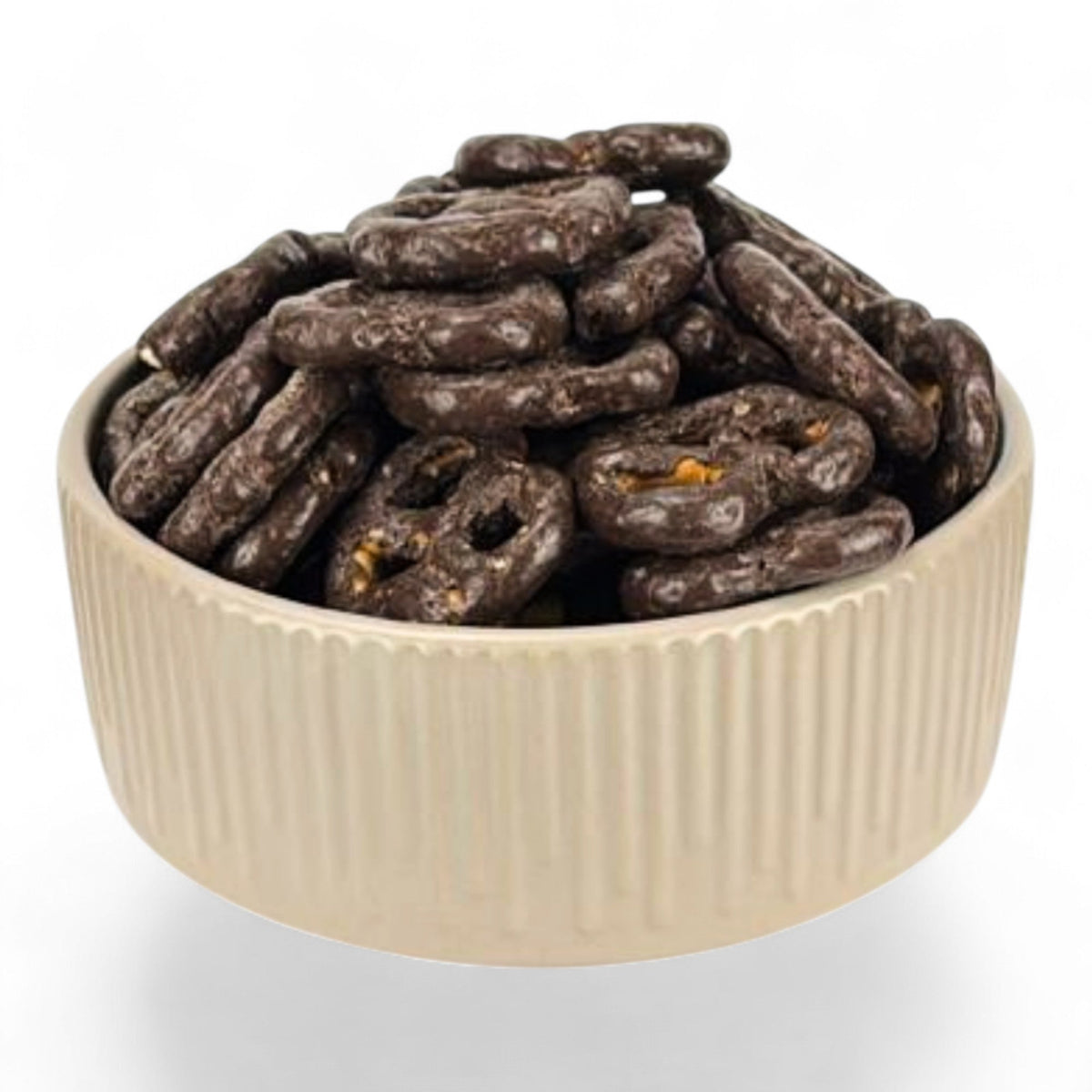 Pretzel Crujiente Cubierto con Chocolate Oscuro a granel 5kg