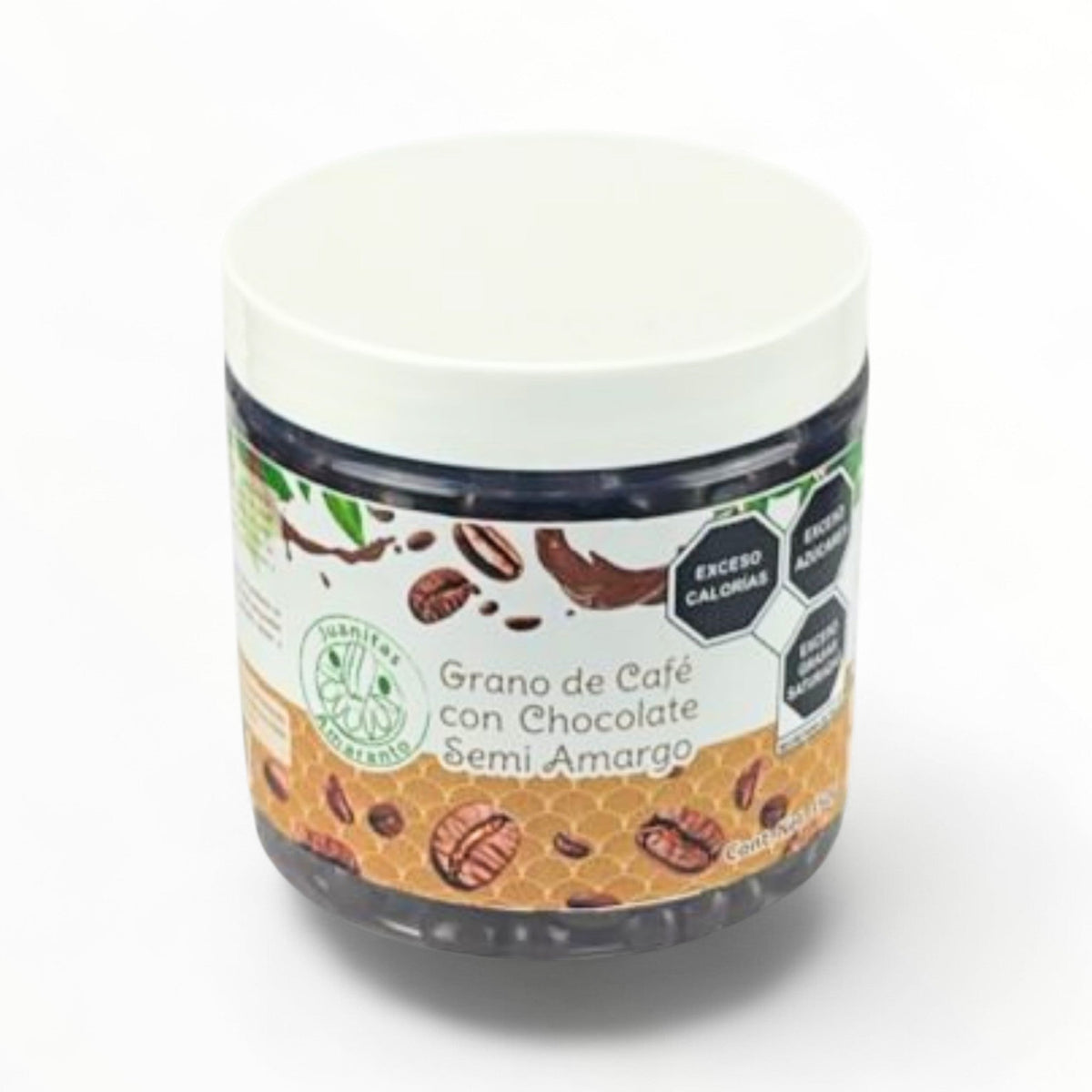 Tarro de Grano de café con chocolate semiamargo 350g
