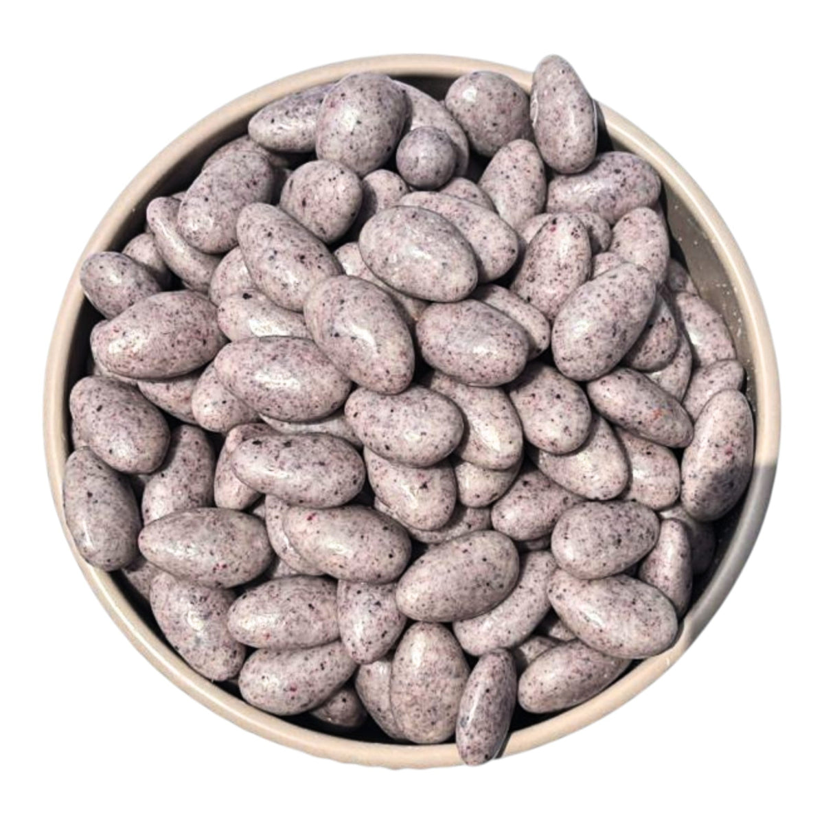 Almendra con chocolate y blue berry 500g Bolsa transparente